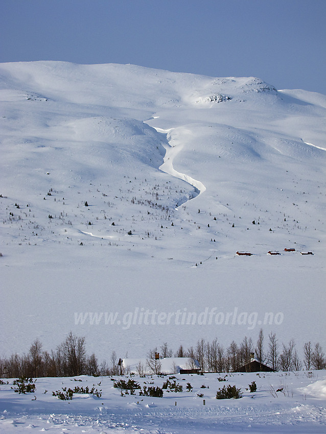 Ved Midtre Syndin med Gilafjellet bak.